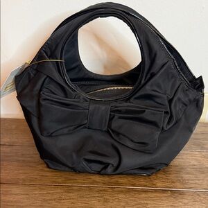 Kate Spade Black Bow Shoulder Bag